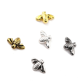 Alloy Cabochons, 3D Bee, Nail Art Decoration Accessories