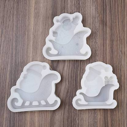 Силиконовые формы для свечей своими руками, для изготовления свечей, Дед Мороз