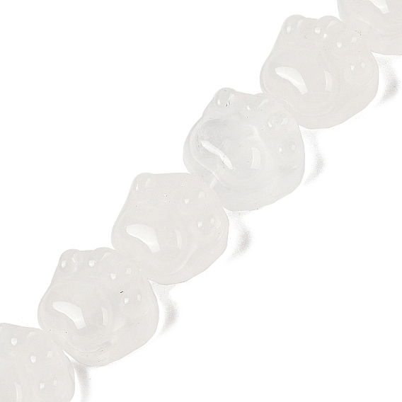 Природных кристаллов кварца бисер нитей, бусины из горного хрусталя кошачья лапка