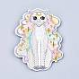 Computerized Embroidery Cloth Iron on/Sew on Patches, Costume Accessories, Appliques, Cat