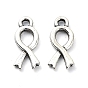 Tibetan Style Alloy Pendant, Tie, Lead Free & Cadmium Free