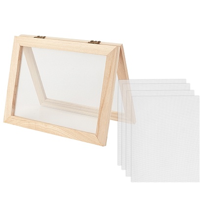 Изготовление деревянной бумаги, рама для формования бумаги, инструменты экрана, для поделок из бумаги своими руками