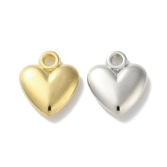 Пластмассовые подвески ccb, сердце прелести