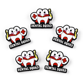 Cartoon Tooth Silicone Beads