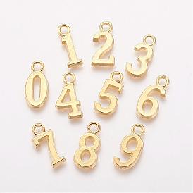 Alloy Pendants, Number
