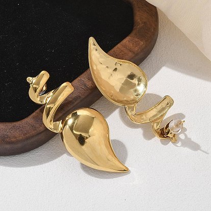 304 из нержавеющей стали серьги, слеза