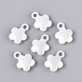 Абс пластмассовые жемчужные подвески, цветок