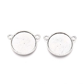 Сеттинги для кабошонов или кулона, сплав, тибетский стиль , плоско-круглые, без кадмия и без свинца