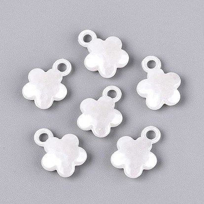 Абс пластмассовые жемчужные подвески, цветок