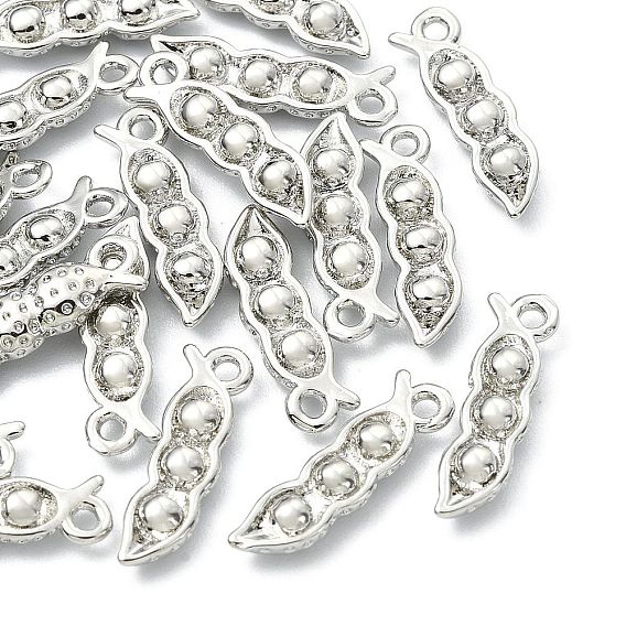 Breloques en laiton shegrace en forme de pois, sans cadmium et sans nickel et sans plomb