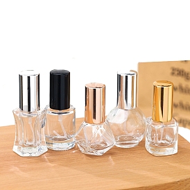 Пустые переносные стеклянные флаконы для духов, многоразовая бутылка