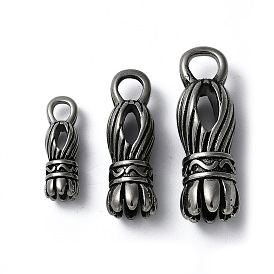 304 Stainless Steel Pendants, Column Charm