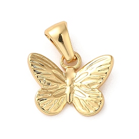 304 Stainless Steel Butterfly Charms