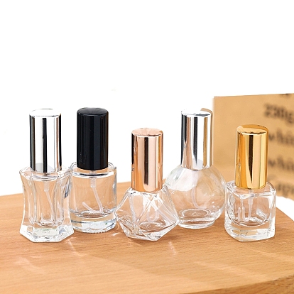 Пустые переносные стеклянные флаконы для духов, многоразовая бутылка