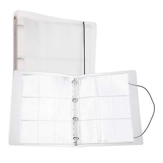 Обложки для папок из полипропилена, прямоугольные, держатель для карт из полипропилена