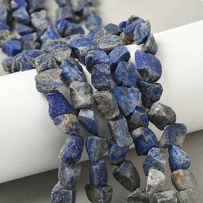 Сырой грубый натуральный лазурит бисер прядь, самородки
