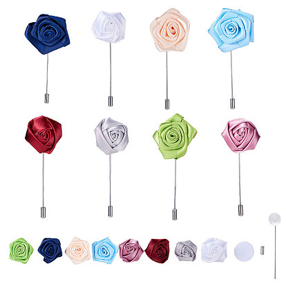 DIY Brooch Making, with Stainless Steel Brooch Findings, Handmade Woven Costume Accessories and Fibre Perfume Pads
