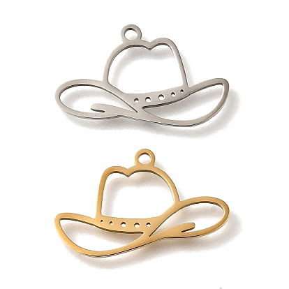 201 подвески из нержавеющей стали, шляпные прелести