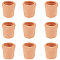 10Pcs Mini Porcelain Vase Miniature Ornaments, Micro Landscape Home Dollhouse Accessories, Pretending Prop Decorations