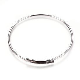 Fabricación de brazaletes de acero inoxidable ajustables 304