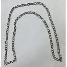 304 Stainless Steel Figaro Chains Necklaces