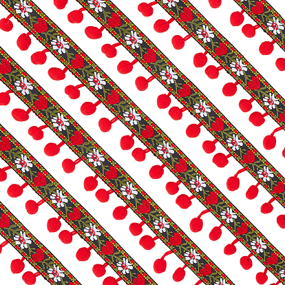 5 ярдов полиэстеровой кружевной ленты с помпонами и кисточками, аксессуары для одежды