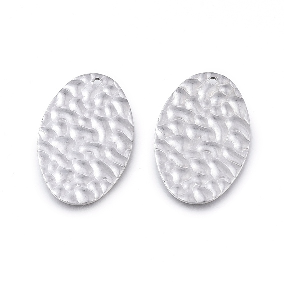 304 подвески из нержавеющей стали, лазерная резка, , овальные