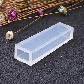 Cuboid Shape DIY Silicone Molds, Resin Casting Molds, For UV Resin, Epoxy Resin Jewelry Making