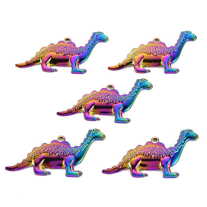 Alloy Pendants, Cadmium Free & Nickel Free & Lead Free, Dinosaur Charms