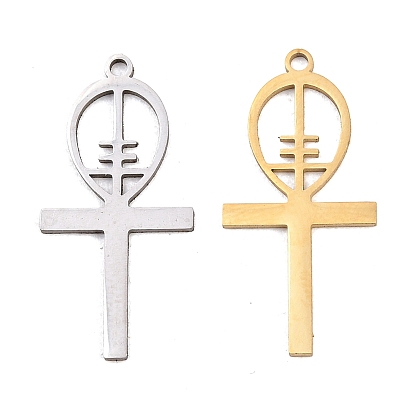 201 подвески из нержавеющей стали, анкх крест прелести