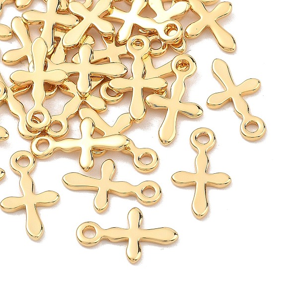Латунные подвески, крест прелести, без кадмия, без никеля и без свинца