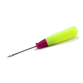 Awl Pricker Sewing Tool Kit, with Plastic Handle, for Punch Sewing Stitching Leather Craft