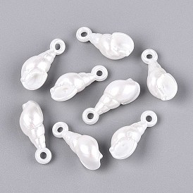 Абс пластмассовые жемчужные подвески, формы раковины