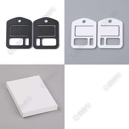 Доски для намотки акриловой нити, бобины для ниток, для хранения ниток для вышивания крестиком, прямоугольные