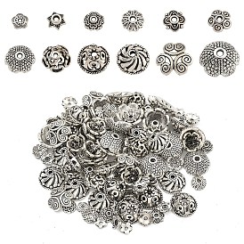 120шт 12 стили колпачки из сплава в тибетском стиле