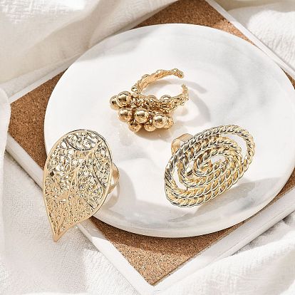 Кольцо на палец из сплава для женщин, золотой свет