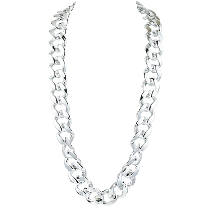 1 акриловые кубинские звенья цепи ожерелья для мужчин