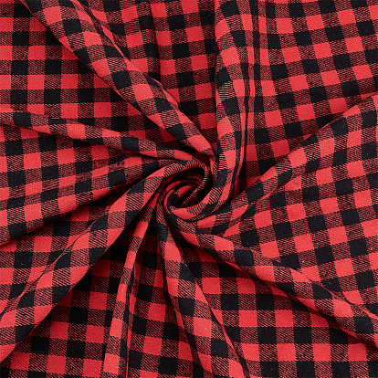 1.5м клетчатая поликоттоновая ткань, для аксессуаров для одежды