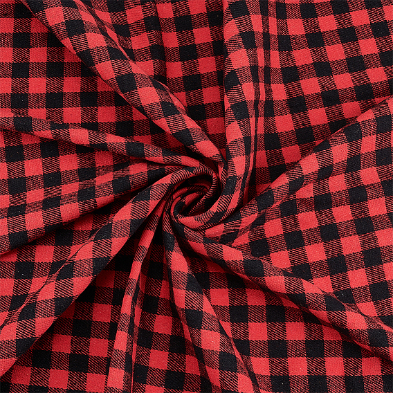 1.5м клетчатая поликоттоновая ткань, для аксессуаров для одежды