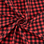 1.5м клетчатая поликоттоновая ткань, для аксессуаров для одежды