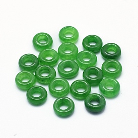 Natürliche Jade aus Myanmar / Burmese Jade, gefärbt, Ring