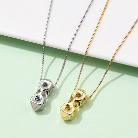 Латунный кулон в виде сыра, регулируемые ожерелья-слайдеры, без кадмия и без свинца, стойки покрытие