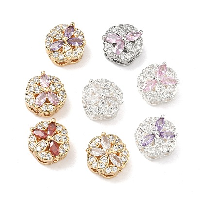 Латунные микро проложить кубического циркония подвески, 