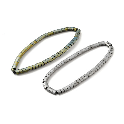 Браслет из синтетического гематита с вакуумным покрытием pvd, украшения из драгоценных камней для женщин