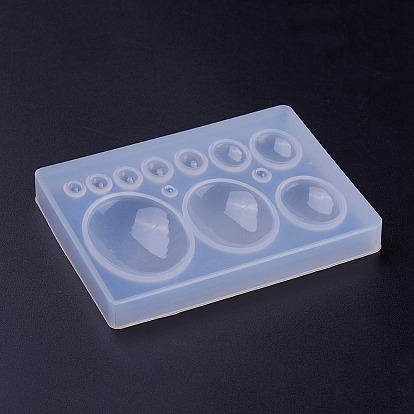 Silicone Cabochon Molds, Resin Casting Molds, For UV Resin, Epoxy Resin Jewelry Making, Oval
