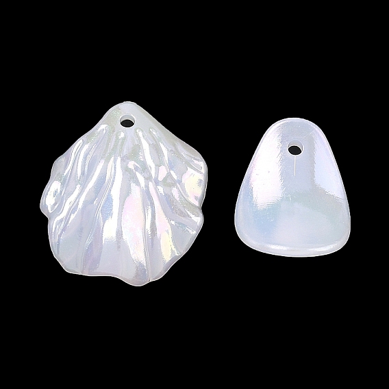 Акриловые подвески с имитацией ракушек, лепестковые прелести