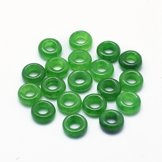 Natürliche Jade aus Myanmar / Burmese Jade, gefärbt, Ring