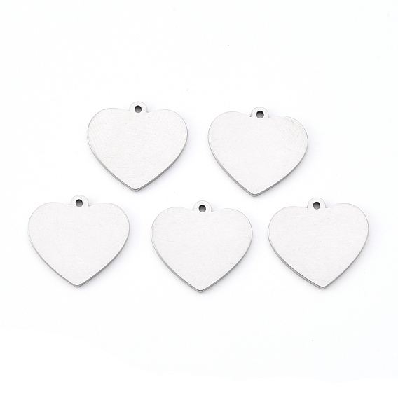 201 прелести нержавеющей стали, лазерная резка, штамповка пустой метки, сердце