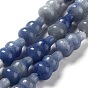 Natural Blue Aventurine Beads Strands, Gourd