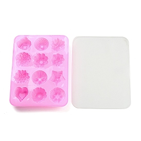 Flower DIY Silicone Fondant Molds, Resin Casting Molds, for Chocolate, Candy, UV Resin, Epoxy Resin Craft Making